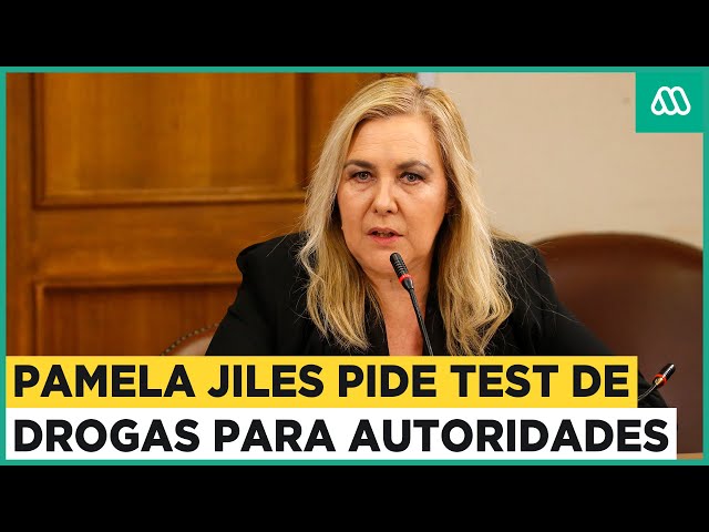 Pamela Jiles y test de drogas: "La persona que consume está inhabilitada para legislar"