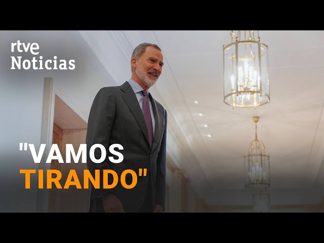 FELIPE VI: SU 56 CUMPLEAÑOS con AGENDA INSTITUCIONAL y CELEBRACIÓN FAMILIAR sin sus hijas | RTVE