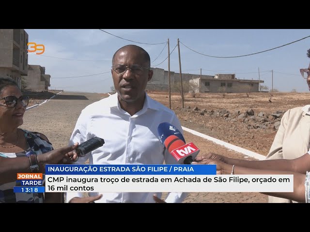 CMP inaugura troço de estrada em Achada de São Filipe, orçado em 16 mil contos