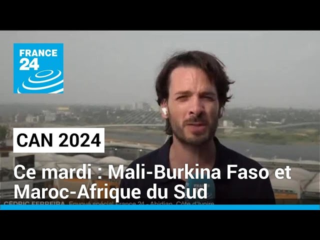 CAN 2024 : deux matchs ce mardi pour la suite des 8èmes de finale • FRANCE 24