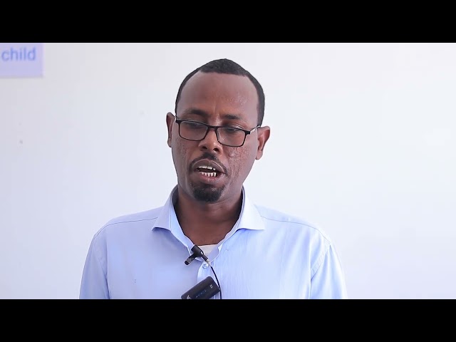 Wasiir ku xigeenka Caafimaadka Puntland oo xarriga ka jaray Isbitaalka guud ee deegaanka Bacaadweyn.