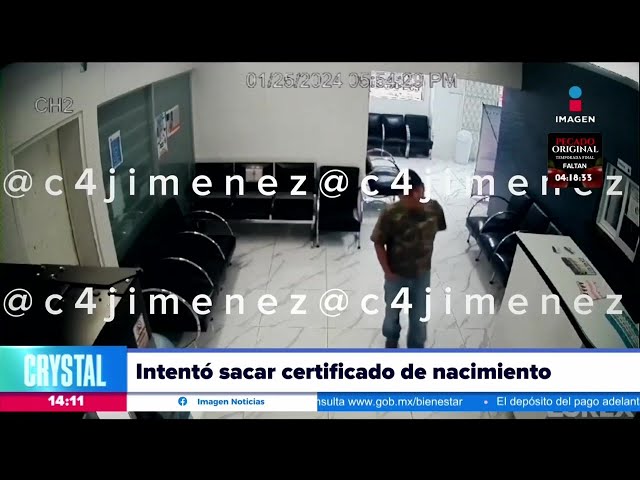 Difunden nuevo video del bebé que fue secuestrado en Pachuca