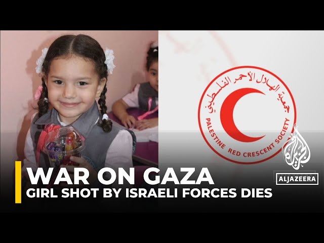 Palestinian girl shot by Israeli forces dies in Gaza city ambush: Red Crescent