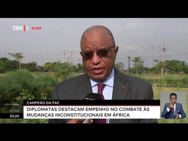 Embaixador de Angola na ONU defende medidas mais duras da UA para combater mudanças inscostitucionai