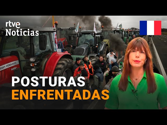 FRANCIA: El GOBIERNO no convence a los AGRICULTORES con sus NUEVAS MEDIDAS y siguen lo BLOQUEOS |