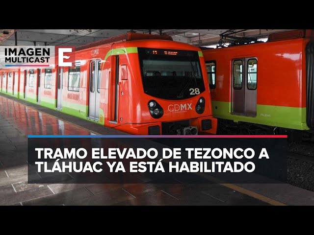 Linea 12 del Metro reabre en su totalidad