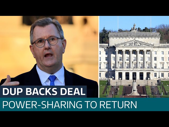 Stormont powersharing set to return after DUP executive backs deal | ITV News