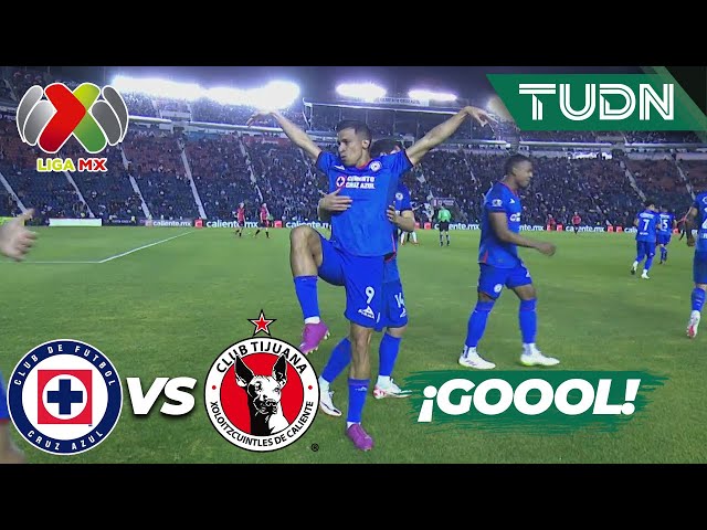 ¡AHORA SÍ! Sepúlveda hace el primero | Cruz Azul 1-0 Tijuana | Liga Mx - CL2024 J4 | TUDN