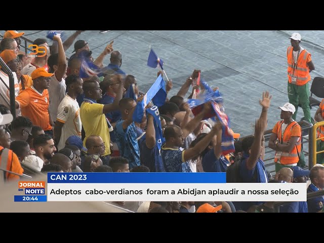 Adeptos cabo-verdianos  foram a Abidjan aplaudir a nossa seleção