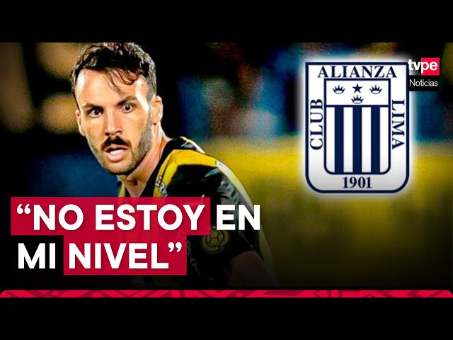 Alianza Lima | Sebastián Rodríguez: “Tengo que alcanzar mi nivel lo más rápido posible”