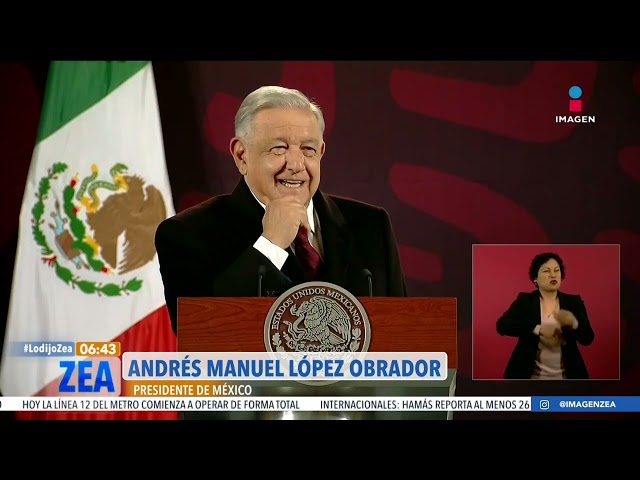 López Obrador acusa a la oposición del hackeo de datos de los periodistas que cubren la mañanera