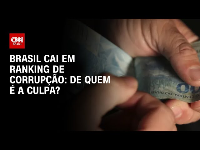 Brasil cai em ranking de corrupção: de quem é a culpa? | O GRANDE DEBATE