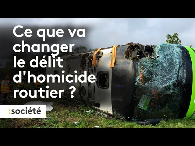 Sécurité routière : ce que change la création d'un délit d'homicide routier