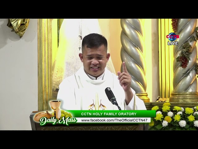 31- JANUARY 2024   HOMILY by Rev. Fr. CHRISTIAN JAMES MAYOL