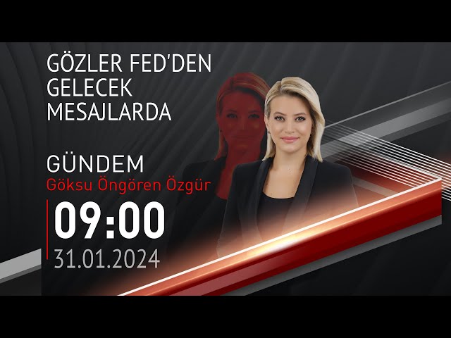  #CANLI | Göksu Öngören Özgür ile Gündem | 31 Ocak 2024 | HABER #CNNTÜRK