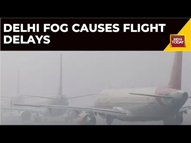 Delhi NCR Winter News: Dense Fog in Delhi and NCR Delays Over 70 Flights | India Today