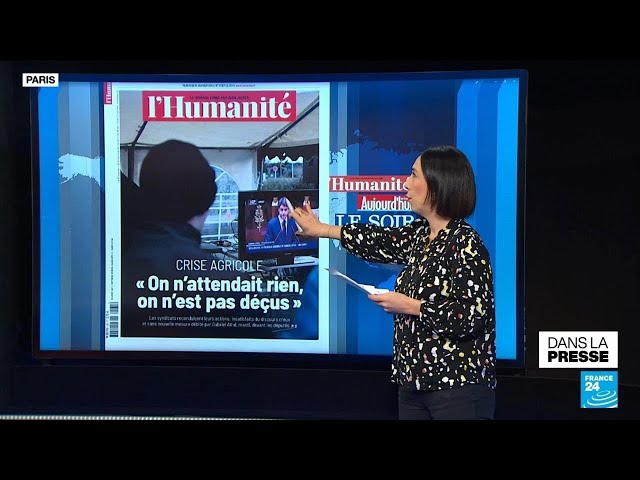 Les agriculteurs après le discours de Gabriel Attal : "On n'attendait rien, on n'est 