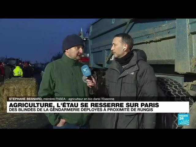 Agriculture, l'étau se resserre sur Paris • FRANCE 24