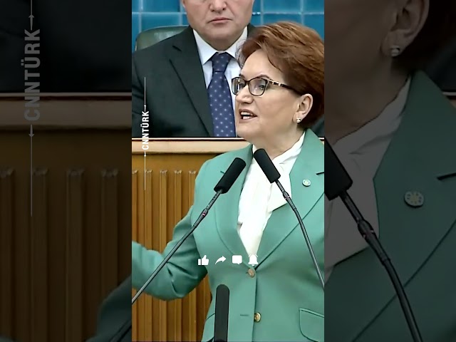 İYİ Parti Lideri Meral Akşener: "Bizi Engellemeye Çalışan Beştepe Değil, Saraçhane!" #Shor