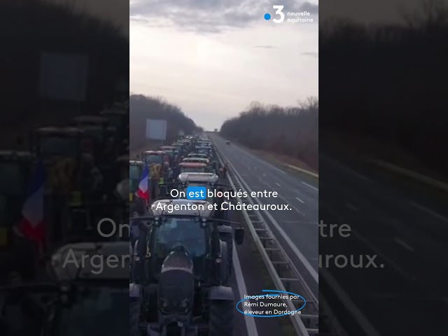  Mobilisation des agriculteurs Ils ne sont plus qu'à une centaine de kilomètres de Paris