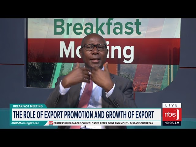 The role of export promotion and growth of export  | NBS Breakfast Meeting