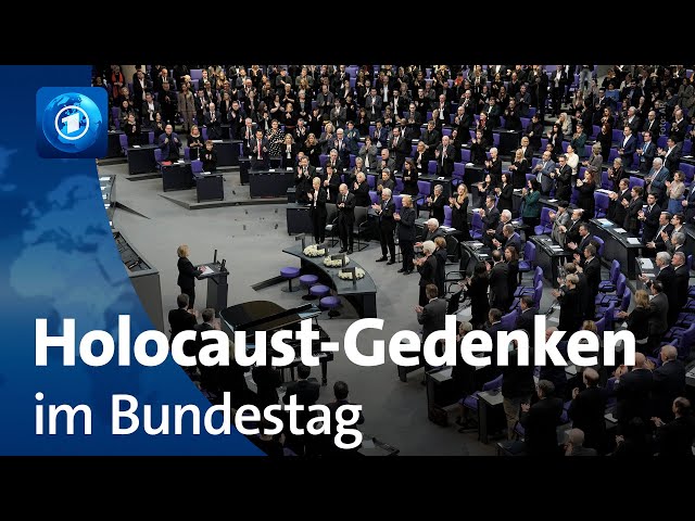 Bundestag erinnert an die Opfer des Holocaust