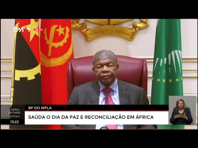 BP do MPLA -  Saúda o dia da paz e reconciliação em África