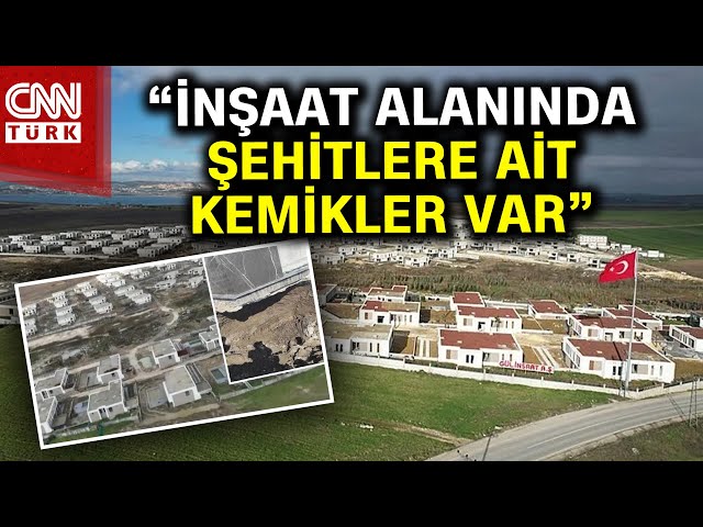 Büyükçekmece’de Bir Skandal Daha… "İnşaat Alanında Şehitlere Ait Kemikler Bulundu" #Haber