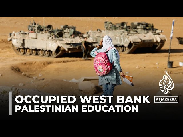 Palestinian education: Schools forced to close in occupied West Bank