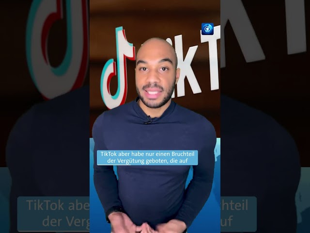 Musiklizenzen: Universal Music und TikTok können sich nicht einigen. #shorts #tagesschau #tiktok