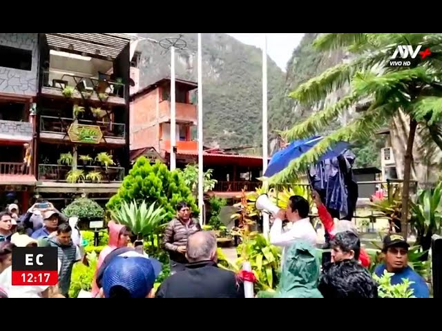 Cusco: Se levantó el paro indefinido en Machu Picchu