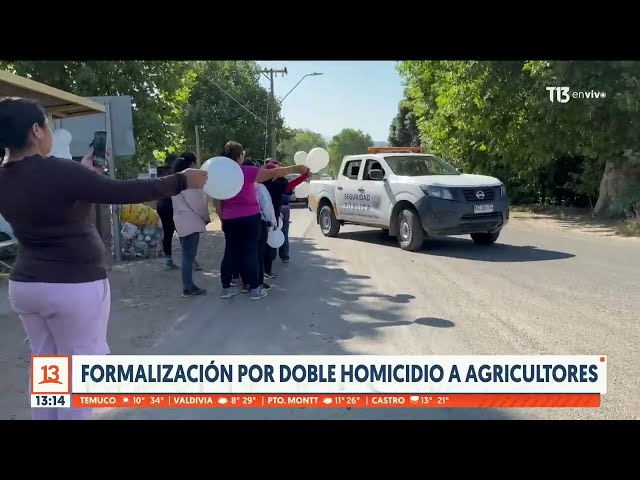 Emotivo último adiós de los agricultores asesinados