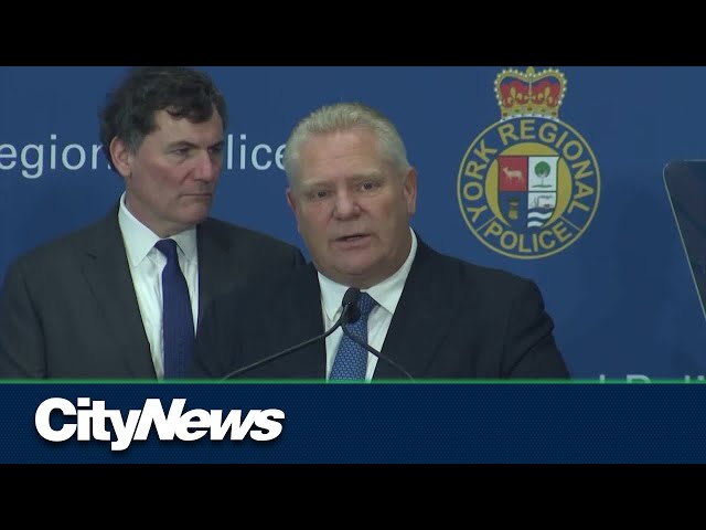 RAW: CityNews reporter presses Premier Ford over ServiceOntario deal