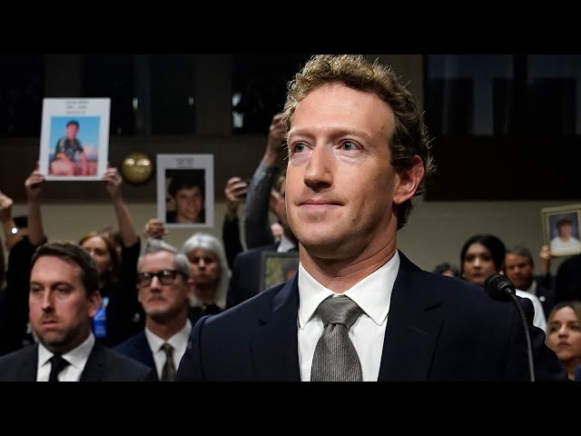 Meta CEO Mark Zuckerberg faces tough questions on child safety during committee