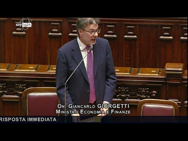 ⁣Poste, Giorgetti: "No svendita, controllo resta allo Stato"