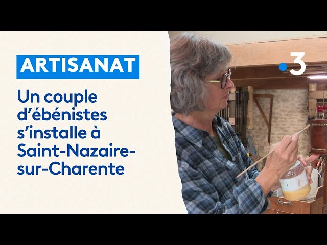 Nouvelle vie pour un couple d'ébénistes à Saint-Nazaire-sur-Charente