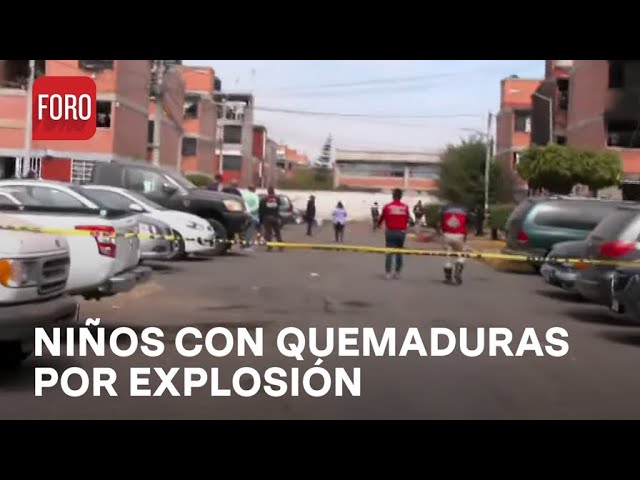 Explosión en departamentos en Tepozanes afectó a dos niños - Las Noticias