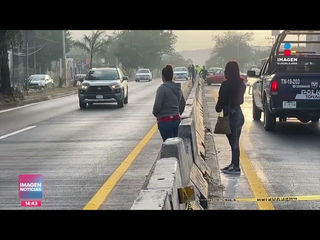 Hombre muere al cruzar la carretera a Zapotlanejo