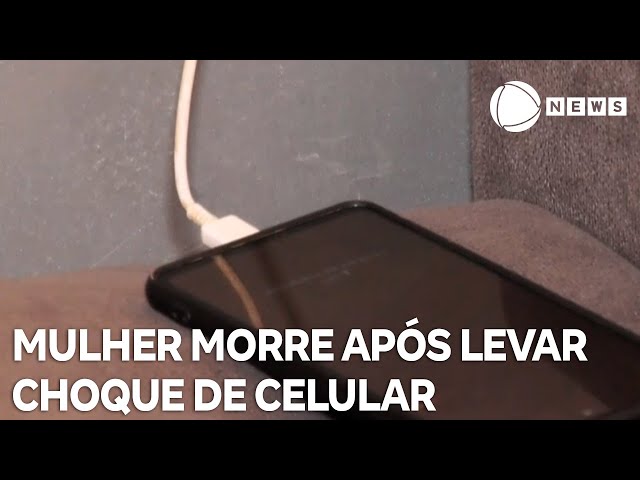 Mulher morre eletrocutada após levar choque de celular