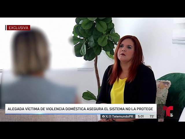 Alegada víctima de violencia doméstica denuncia que no recibe protección