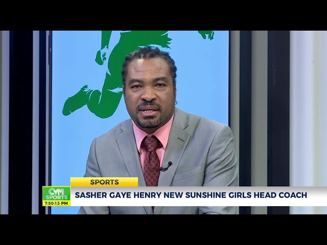 Sasher Gaye Henry New Sunshine Girls Head Coach | News | CVMTV