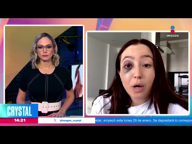 María Fernanda Castellanos alza la voz y denuncia agresión de su expareja | Crystal Mendivil