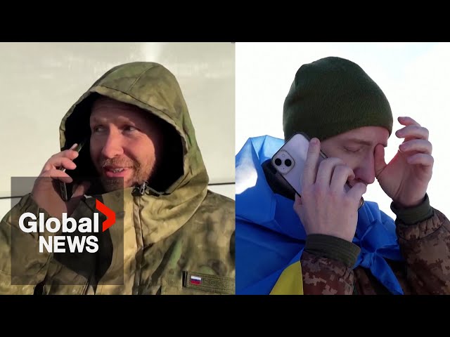 "Hi, Mom, it's me": Ukraine, Russia exchange 390 prisoners of war