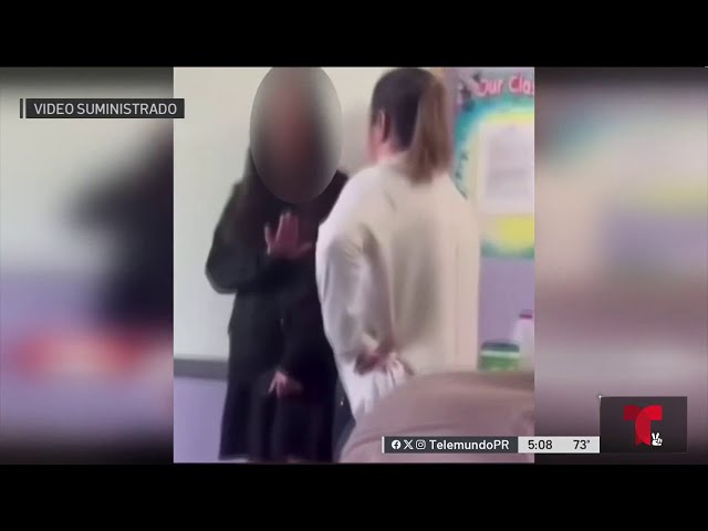 Investigan altercado entre maestra y estudiante