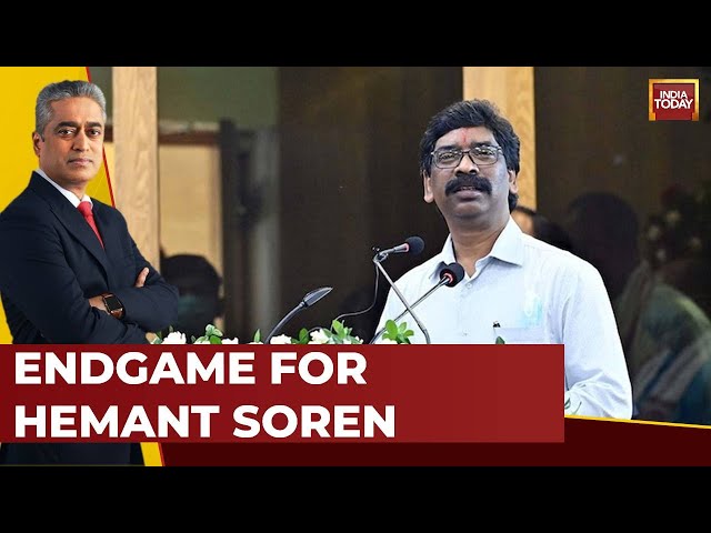 News Today With Rajdeep Sardesai: Hemant Soren Taken Into Probe Agency Custody | Hemant Soren News