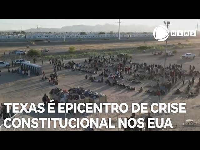 Texas é epicentro de crise constitucional e de imigração nos Estados Unidos