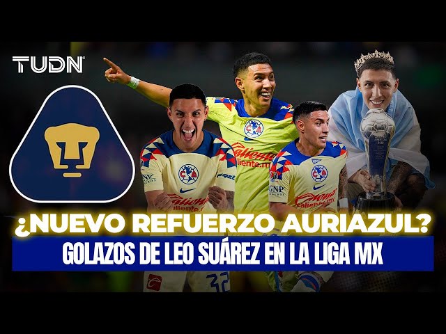 ¡REFUERZO GOLEADOR!  Todos los GOLES de Leo Suárez en la Liga MX | TUDN