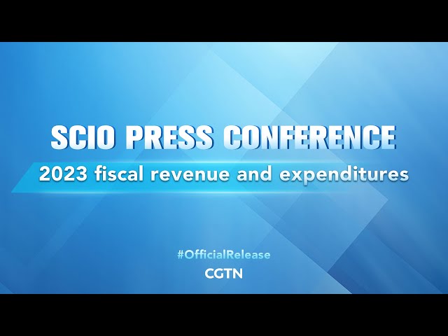 Live: SCIO briefing on 2023 fiscal revenue and expenditures