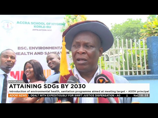 Introduction of environmental health, sanitation programme aimed at meeting target – ASOH (31-1-24)