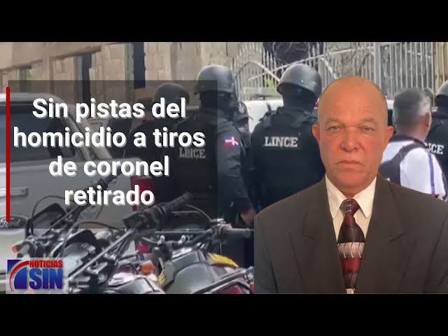 Sin pistas del homicidio a tiros de coronel  retirado